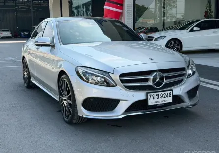 Mercedes-Benz C-Class C350e 2018 เลขไมล์น้อย สภาพดี มือเดียวป้ายแดง  เจ้าของขายเอง  