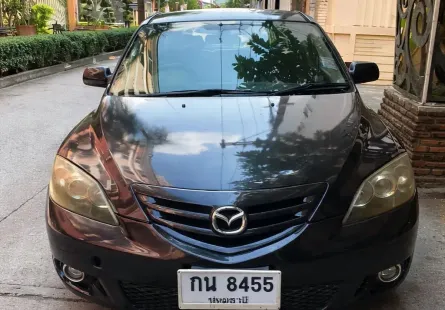2005 Mazda 3 1.6 Sports (5Door) รถเก๋ง 5 ประตู สีดำ