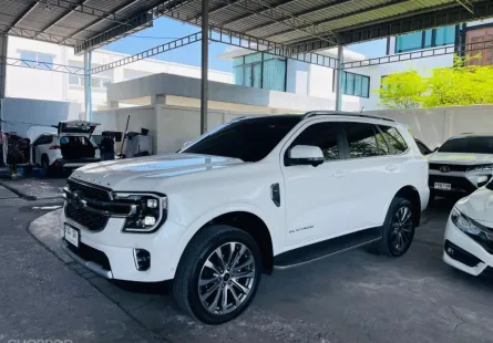 Ford Everest 3.0 V6 Platinum 2024 รถสวยไมล์น้อย รถบ้านแท้แท้ 20,000 โลแท้
