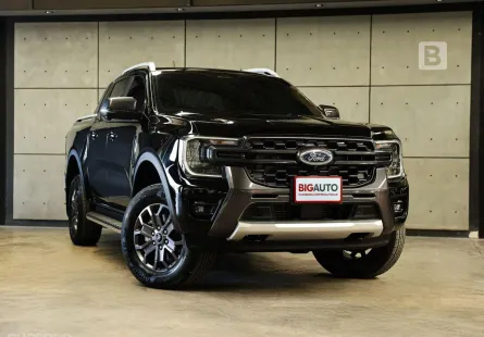 2023 Ford RANGER 2.0 Double Cab WildTrak Hi-Rider AT ไมล์แท้ 3 หมื่น รับประกัน 5 ปี 150,000 KM B3087