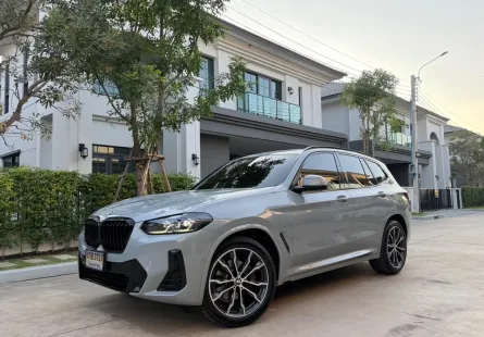 BMW X3 xDrive20d M Sport ปี 2022 ราคาพิเศษ รถสวย ไมล์น้อย  