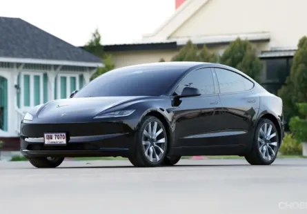 Tesla Model 3 Highland Long Range Dual Motor AWD ปี24 ไม่เคยผ่านซ่อมสี  สีเดิมโรงงานทุกชิ้น  