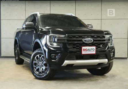 2023 Ford RANGER 2.0 Double Cab WildTrak Hi-Rider Bi-Turbo AT ไมล์แท้ รับประกัน 5 ปี 150,000 KM B185