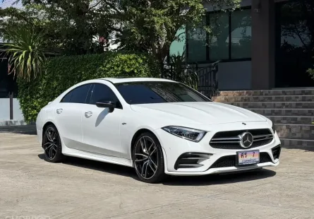 2021 BENZ AMG CLS 53 รถมือเดียวออกป้ายแดง วิ่งเพียง 50,000 กม เข้าศูนย์ทุกระยะ รถไม่มีอุบัติเหตุครับ