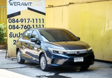 Honda City 1.0 S+ Hatchback ปี 2022 เครื่อง เบนซิน 1.0 TURBO i Vtec เกียร์ Auto รถสวย สภาพดี