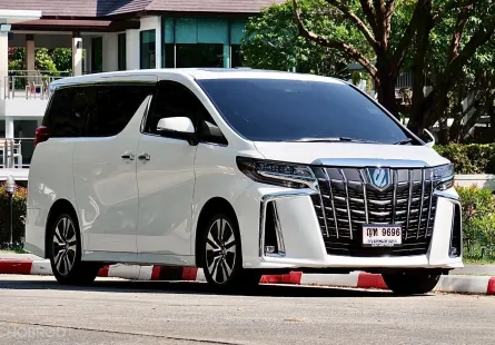 2022 Toyota ALPHARD 2.5 รถตู้/MPV รถสภาพดี มีประกัน ไมล์แท้  ประวัติดี  