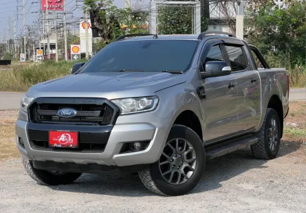  FORD RANGER 2.2 Fx4 Double Cab  M/T ปี2017 จด ปี2018 สีเทา
