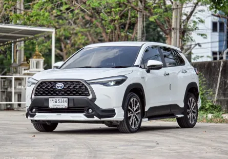 TOYOTA COROLLA CROSS 1.8 Hybrid Premium ปี 2020 รถสวย พร้อมขับค่ะ ใช้งาน 120,000 กม. โทร.0922639576 