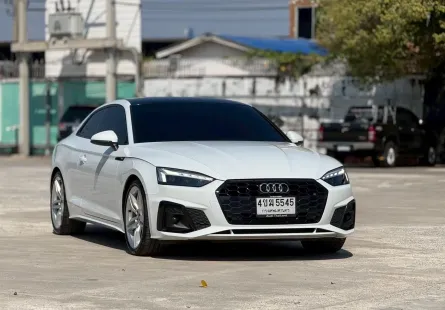 Audi A5 2.0 Coupe 40 TFSI ปี 2022 รถสวยสภาพดี ไมล์น้อย มือเดียวป้ายแดง  