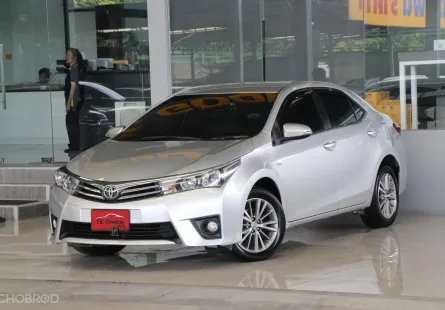 Toyota COROLLA 1.8 E ปี 2016 ไมล์แท้แน่นอน5x,xxxโล รถบ้านมือเดียว เข้าศูนย์ตลอด ไม่เคยติดแก๊ส ฟรีดาว