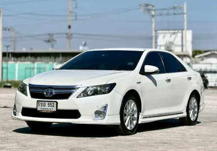 TOYOTA CAMRY 2.5 HV DVD ปี 2013 รถสวยตรงปก พร้อมขับ โทร.0922639576 เอ๋ 