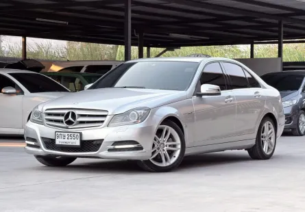 2012 Mercedes-Benz C250 CGI Facelift Avantgarde รถสวย ไม่มีชน