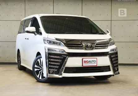 2019 Toyota VELLFIRE 2.5 ZG Edition Van AT ไมล์แท้ รถมือเเรกจากป้ายเเดง MODEL MINORCHANGE B7028