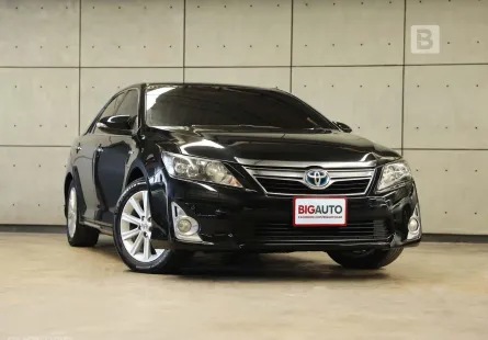 2014 Toyota CAMRY 2.5 Hybrid Navi Sedan AT ไมล์แท้ 249,xxx KM เจ้าของเก่าดูแลรักษารถดีมาก B6543