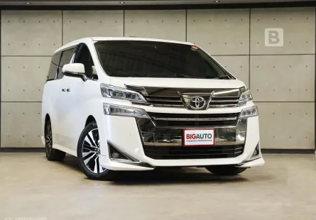 2019 Toyota VELLFIRE 2.5 Van AT ไมล์แท้ 120,xxx KM ชุดแต่งรอบคัน Model Minorchange สุดท้ายAH30 B9417