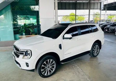 Ford Everest 3.0 V6 Platinum 2024 รถสวยไมล์น้อย รถบ้านแท้แท้ 20,000 โลแท้
