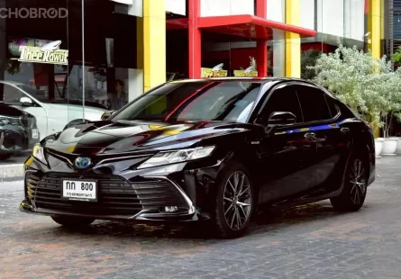 Toyota Camry 2.5 HEV Premium Luxury 2023  รถบ้านแท้ประวัติครบ ไมล์น้อย มือเดียว เจ้าของขายเอง 