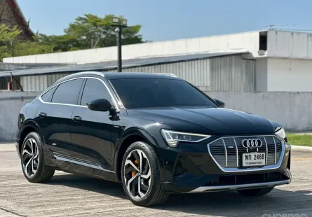 Audi e-tron 95kWh Sportback 55 quattro S line 2020 พร้อมใช้งาน รถสวย ไมล์น้อย 