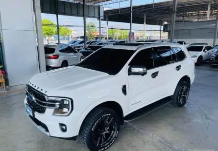 Ford Everest 2.0 Bi-Turbo Titanium Plus 4WDปี23 ไมล์แท้ มือแรกพร้อมใช้