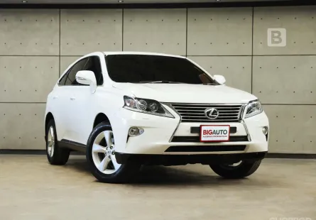 2012 Lexus RX270 2.7 Premium Moonroof SUV AT ไมล์แท้ สภาพช้างเผือก 1 เดียวในรุ่นตัวรถใหม่มาก B3208
