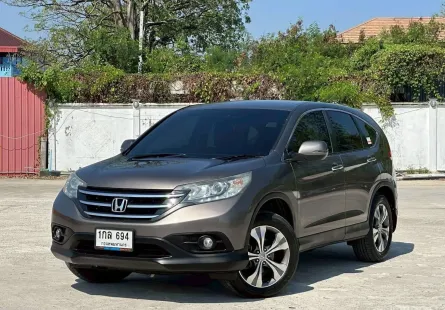 Honda CR-V 2.4 2013 รถ SUV มือสองสภาพดี รถบ้าน มือเดียวป้ายแดง  