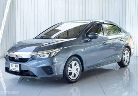 HONDA CITY 1.0 S ปี 2022 สีเทา AT โฉม ปี19-ปัจจุบัน