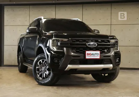 2023 Ford RANGER 2.0 Double Cab WildTrak Hi-Rider AT ไมล์แท้ 2 หมื่น รับประกัน 5 ปี 150,000 KM B3095