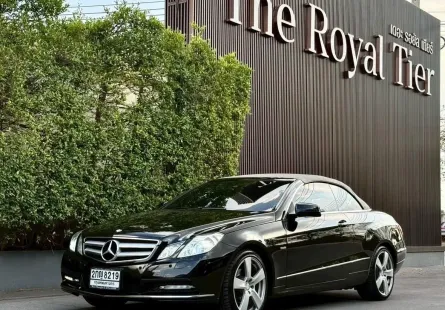 Mercedes-Benz E-Class E200 CGI 2011 รถมือสองคุณภาพสูง ไมล์น้อย ประวัติดี  