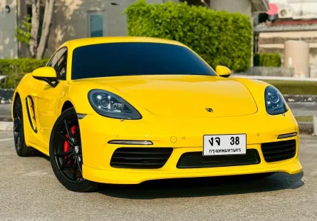 2017 Porsche 718 2.0 T รถเก๋ง 2 ประตู ออกรถง่าย รถสวย ไมล์น้อย 