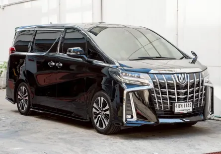 2020 Toyota ALPHARD 2.5 รถตู้/MPV รถบ้านมือเดียว ไมล์แท้ 130,000 km  ประวัติศูนย์ 