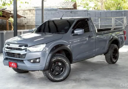 ISUZU DMAX 3.0 BLUE POWER 4WD S กระบะตอนเดียว M/T ปี2022 จด 2023(mnc) โฟร์วิล สีเทาแลมโบ