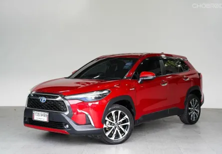 TOYOTA COROLLA CROSS 1.8 HYBRID PREMIUM AT ปี 2020 จด 2021