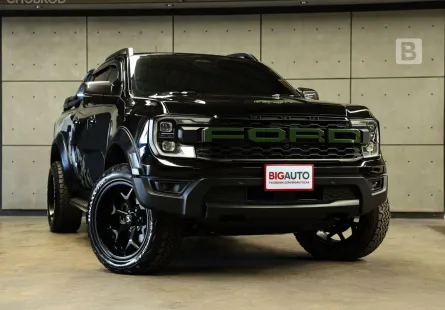2024 Ford RANGER 2.0 Double Cab WildTrak 4WD Pickup AT ไมล์แท้ 1 หมื่น รับประกัน5ปี 150,000KM B5258
