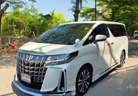 2023 Toyota ALPHARD 2.5 รถตู้/MPV รถบ้านแท้ ไมล์น้อย มือเดียวป้ายแดง  