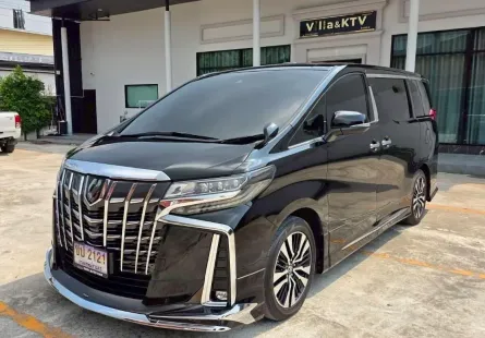 2021 Toyota ALPHARD 2.5 รถตู้/MPV รถสภาพดี มีประกัน ไมล์น้อย 40,000 km. 