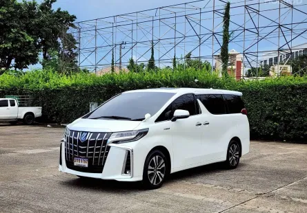 Toyota Alphard 2.5 Hybrid 2020 วิ่งเพียง 70,000 กม. ประวัติครบ 