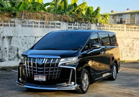 Toyota Alphard 2.5 HYBRID E-Four 2022 รถบ้านแท้ ประวัติชัดเจน  ไมล์น้อย 