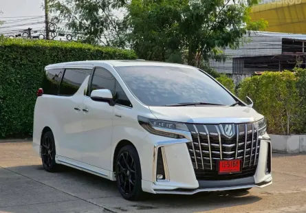 2022 Toyota ALPHARD 2.5 HYBRID E-Four SRC  รถตู้/MPV ไมล์น้อย 