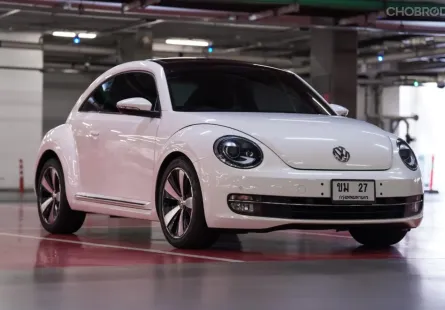  รถบ้านมือเดียว Volkswagen Beetle  ปี14  ไมล์ 70,894 กิโล ภายในสวยสะอาด 