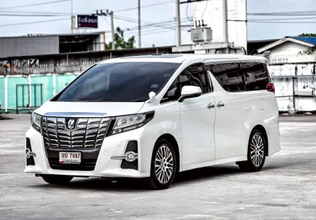 Toyota Alphard 2.5 ปี 2016 รถมือสองคุณภาพเยี่ยม