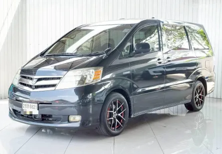 TOYOTA ALPHARD 2.4 HYBRID ปี 2007 สีดำ