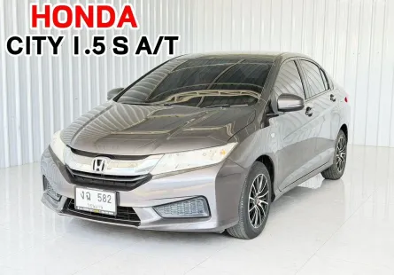  Honda CITY 1.5S i-VTEC รถเก๋ง 4 ประตู ออกรถฟรีดาวน์