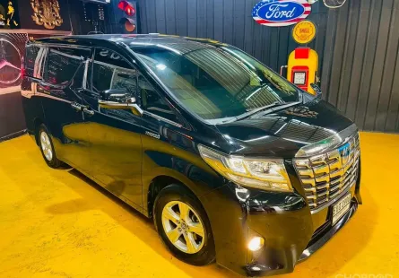Toyota Alphard 2.5 Hybrid E-Four ปี 2017 รถบ้านมือเดียว 