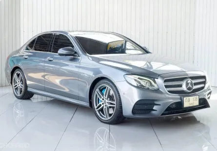 MERCEDES-BENZ E350e 2.0 AMG DYNAMIC ปี 2018 สีเทา โฉม W213 ปี16-24