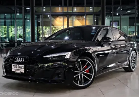 Audi A5 Sportback 45 TFSI Quattro S-Line Black Edition ปี 2021 รถมือเดียว ไมล์น้อย  