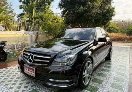 Mercedes-Benz C-Class C200 1.8 W204 ปี 2012 ไมล์น้อย คุ้มสุดๆ