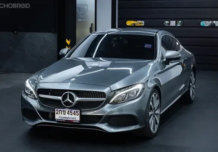 2018 Mercedes-Benz C-Class 2.0 C250 Coupe รถเก๋ง 2 ประตู รถสวย ไมล์น้อย 50,000 km 