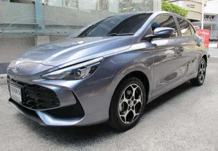 2025 MG 3 1.5 HYBRID+ X (รุ่นTOP) เกียร์AUTO สีเทา ปุ่มSTAR