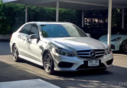 Mercedes-Benz E-Class E200 2015 รถมือสองสภาพดี ไมล์น้อย 80,000 km คุณหมอใช้  