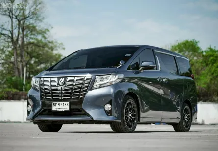 Toyota Alphard 2.5 X ปี 2015  รถบ้านแท้ๆ 8 ที่นั่ง เจ้าของมือเดียว ใช้งานเองทั้งหมด